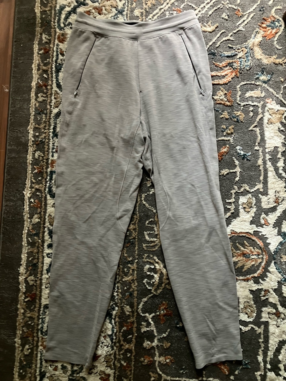 lululemon athletica Men's Heathered Gray Surge Pants
